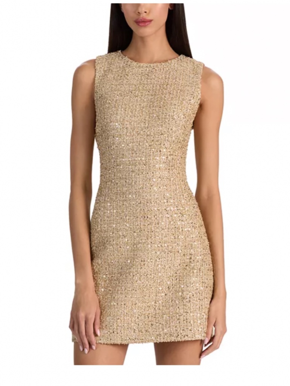Alice + Olivia Cade Sleeveless Shift Mini Dress